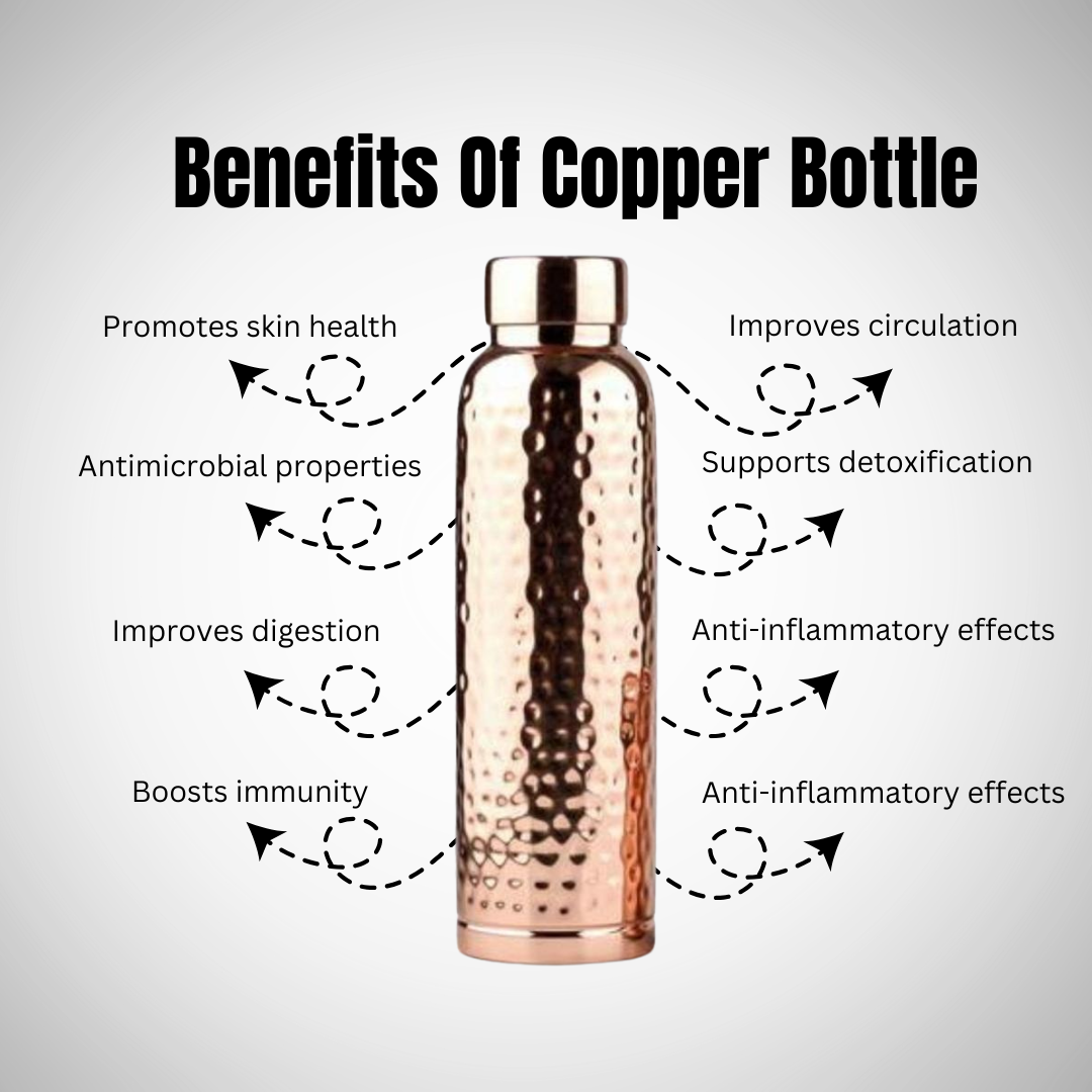 Oreo Hammered Bottle 1000 ml – Stylish, Durable, and Functional Hydration